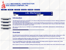 Tablet Screenshot of llmechanical.com